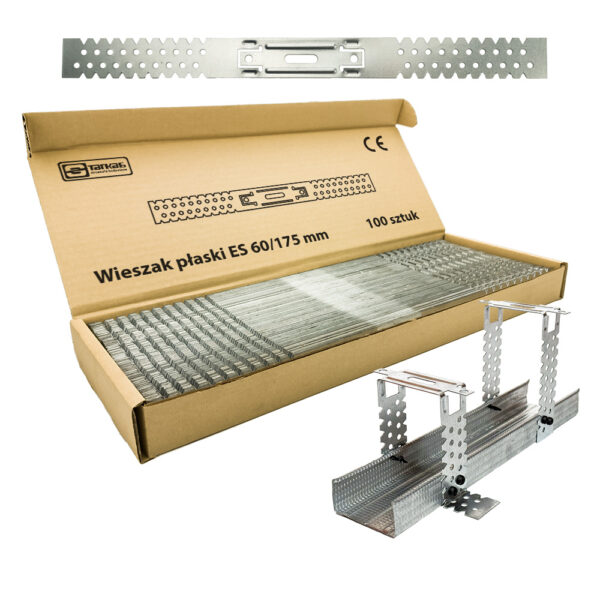 Wieszak plaski es60 x 175mm 100 sztuk origin