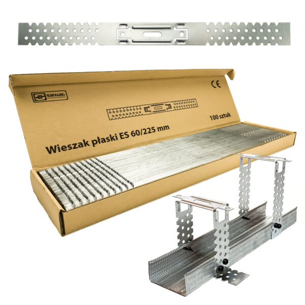 Wieszak plaski es60 x 225mm 100 sztuk origin