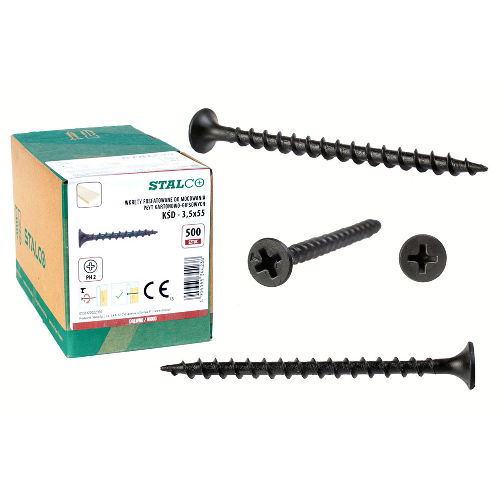 Stalco KSD 35 x 55 500 szt SQ LQ Stalco KSD 35 x 55 500 szt SQ LQ