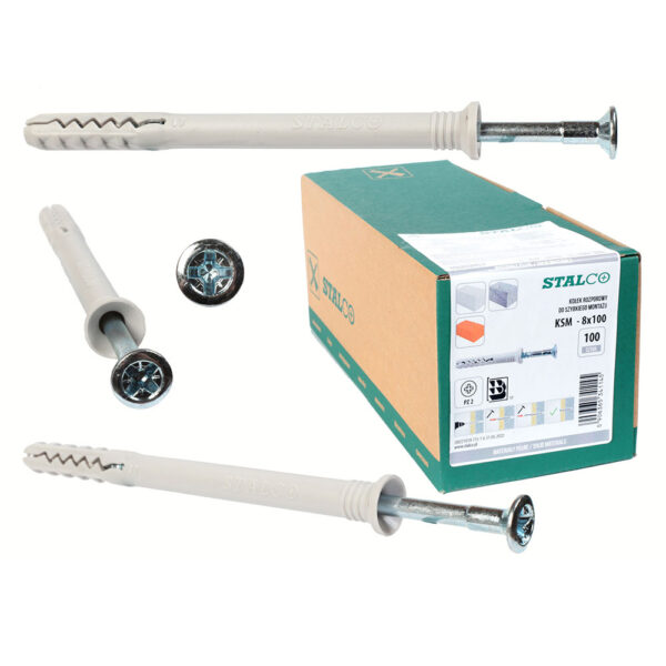Stalco KSM 8x100 100 szt SQ LQ