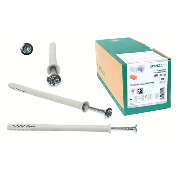 Stalco KSM 8x120 100 szt SQ LQ
