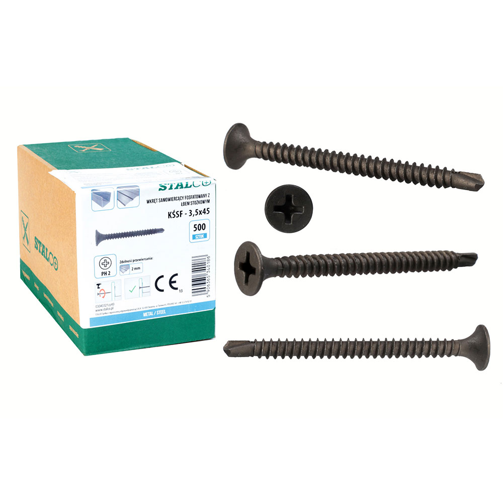 Stalco KSSF 35 X 45 500 szt SQ LQ Stalco KSSF 35 X 45 500 szt SQ LQ